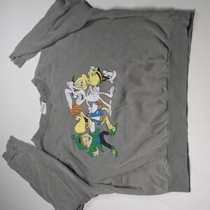 General Mills Cereal 4 Mascots Graphic Womens LG Sweatshirt